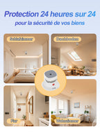 Detectores de Humo HEIMAN, Detector de Humo Interconectado a Pilas, Certificado UL 2034 5th, Alarma CO Inalámbrica Pequeña Mini para Hogar Alquiler Apartamento/C1-R 1 Pack