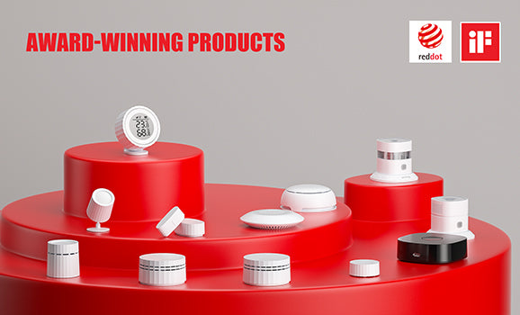 13 products have won the international Red Dot and iF Design Awards, honoring superior user experience and innovation.